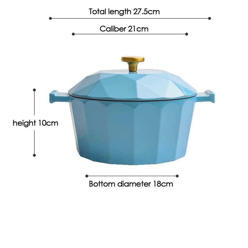 Cast Iron Multifunctional Stockpot & Casserole for Induction
