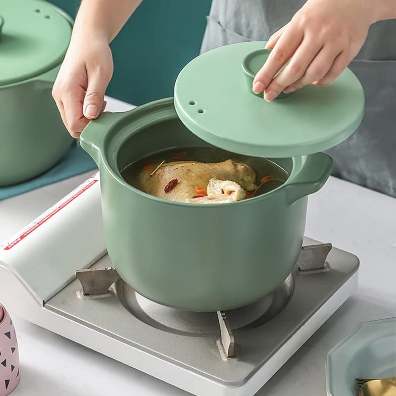 TEOYETTSF Ceramic Casserole Saucepan for Soup & Noodles