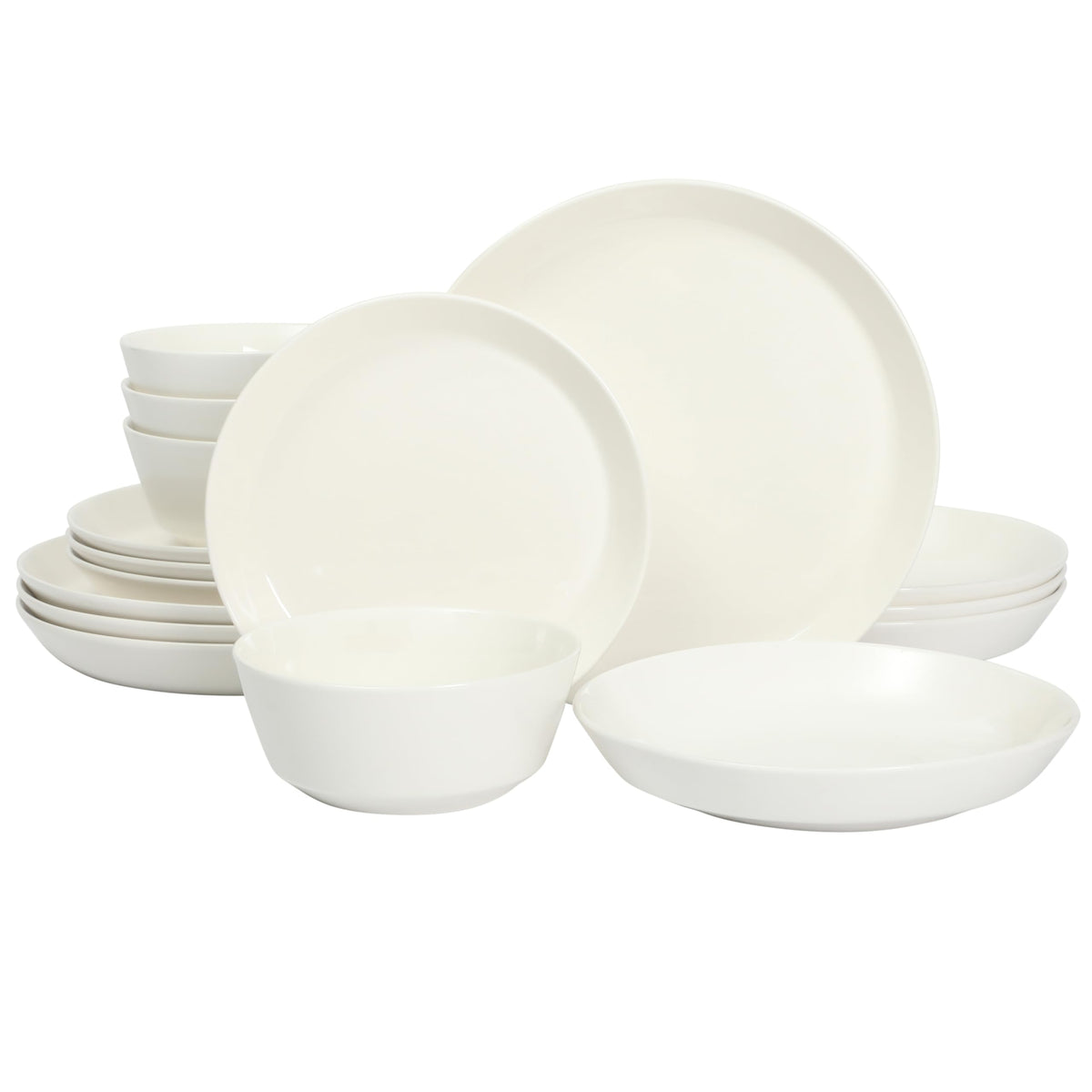 Gibson Home 16-Piece Stackable Dinnerware Set for 4