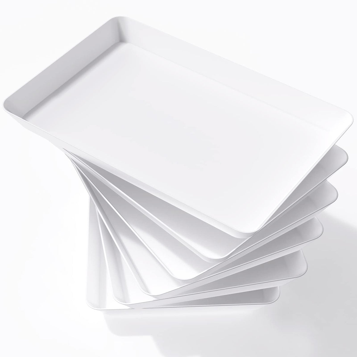 Lifewit Reusable Plastic Serving Platters for Parties