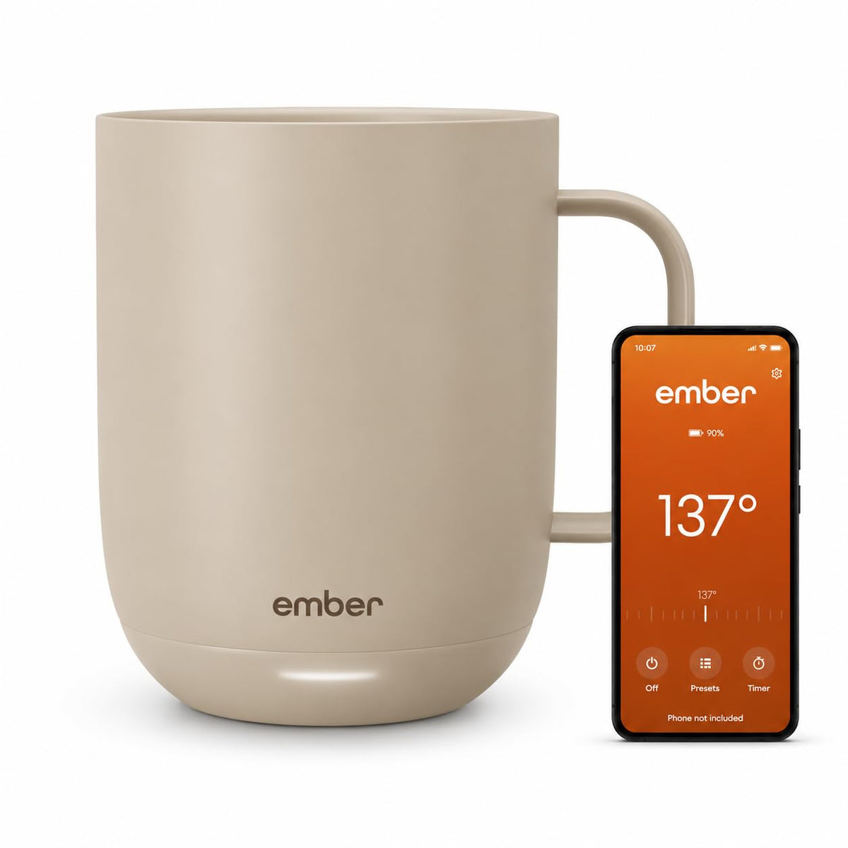 Ember Smart Mug 2 App-Controlled Heated Coffee Mug