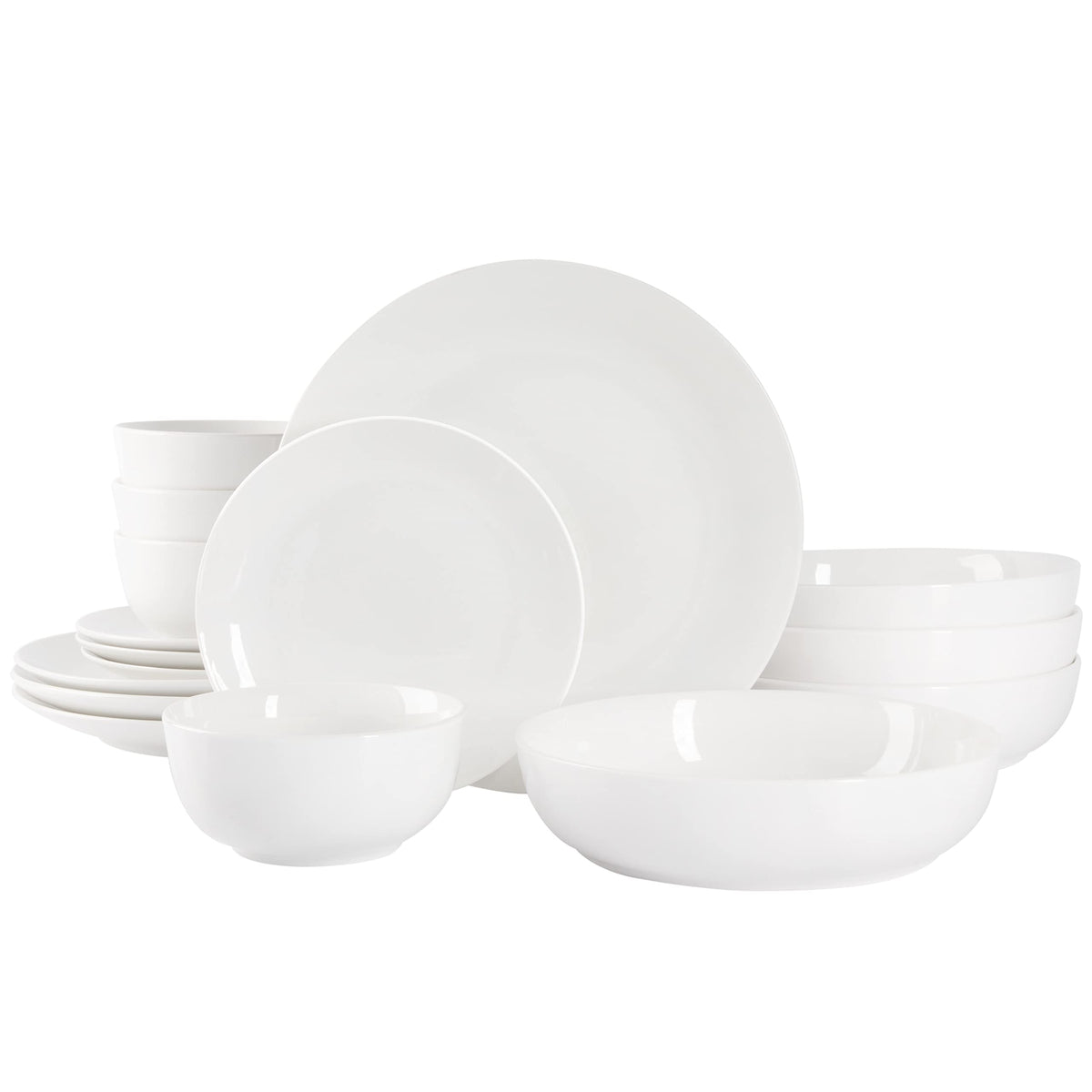 Gibson Home 16-Piece Stackable Dinnerware Set for 4