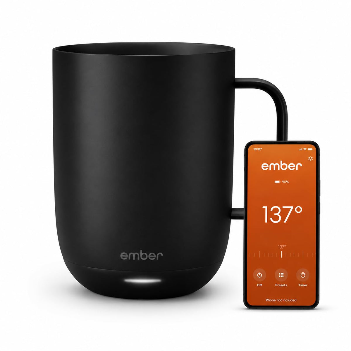 Ember Smart Mug 2 App-Controlled Heated Coffee Mug