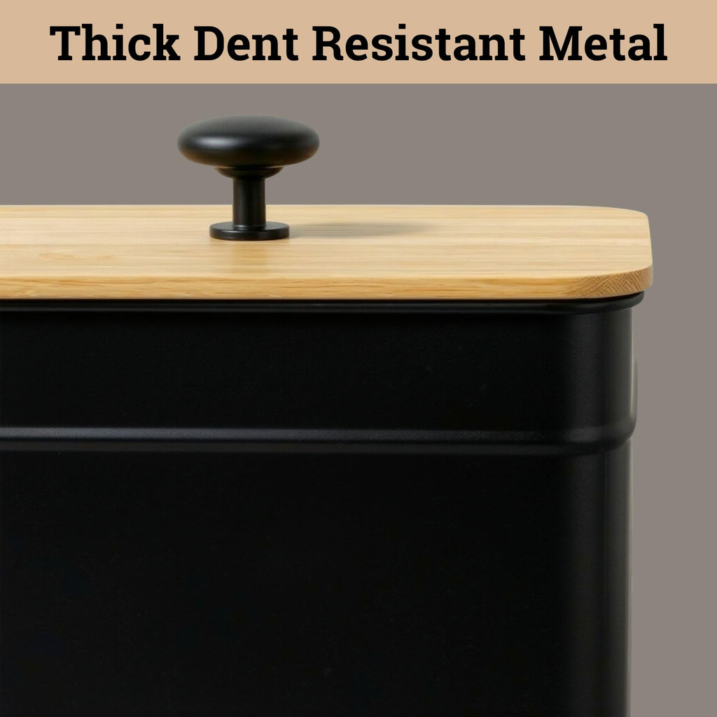 Big Iron Airtight Kitchen Canister Set with Chalkboard Labels