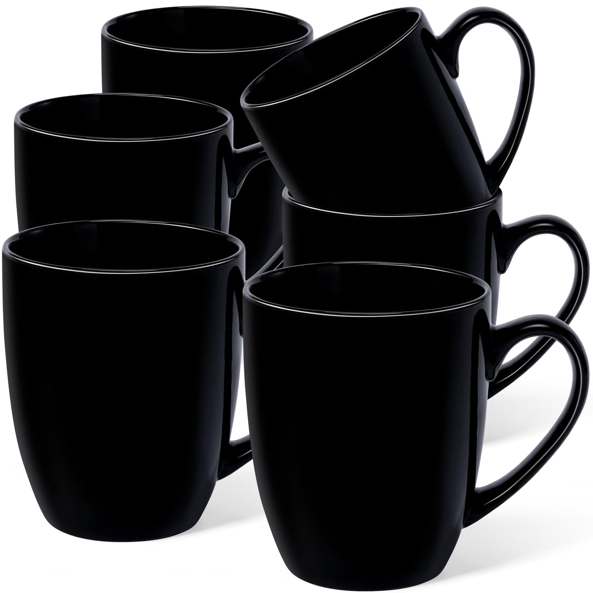 Urbanstrive 16 oz Large White Ceramic Coffee Mug