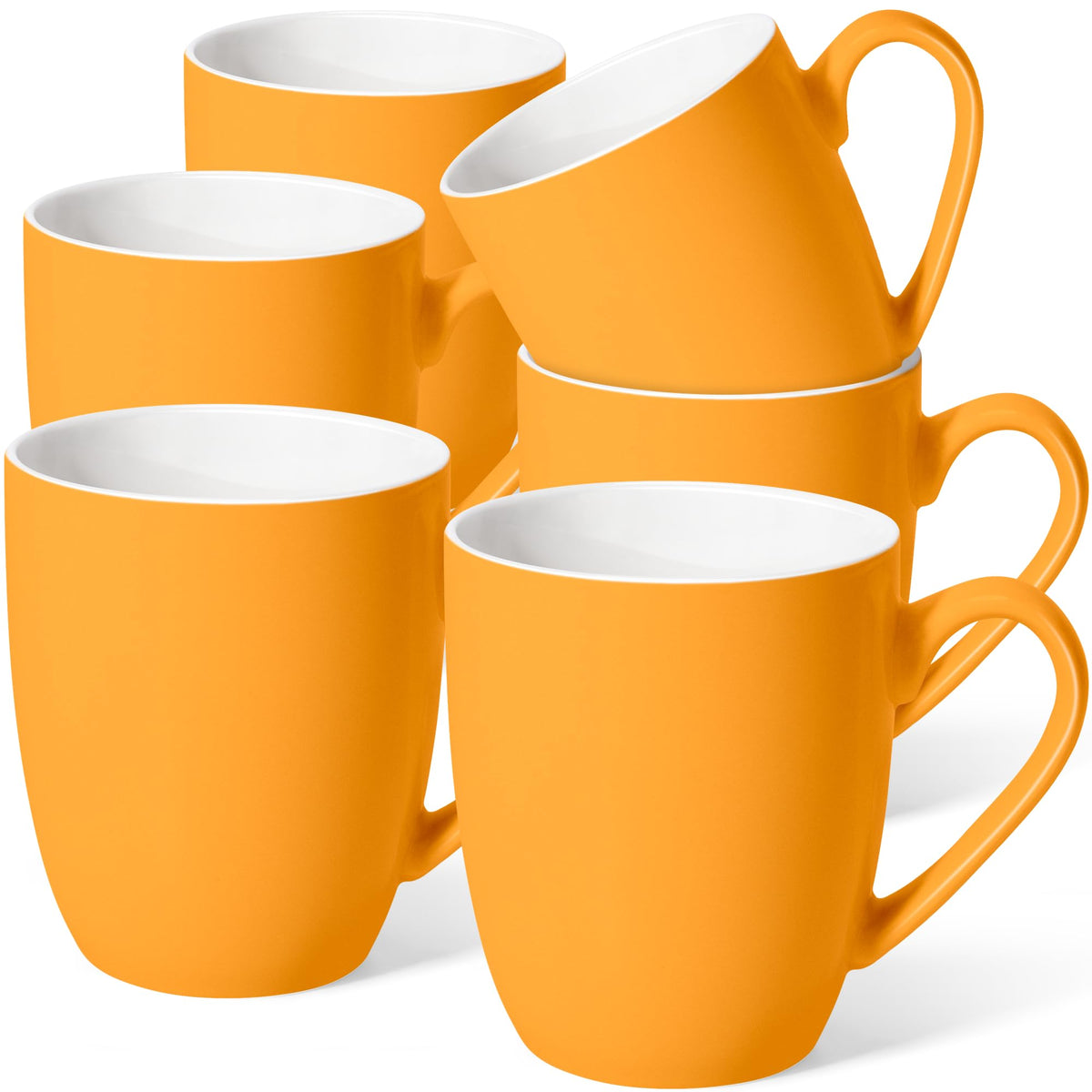 Urbanstrive 16 oz Large White Ceramic Coffee Mug
