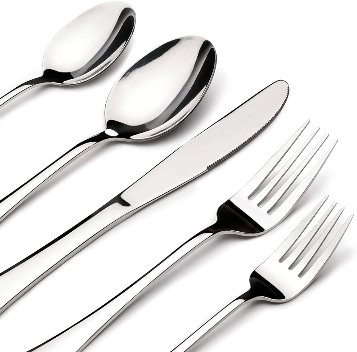Stainless Steel Silverware & Flatware Utensil Set