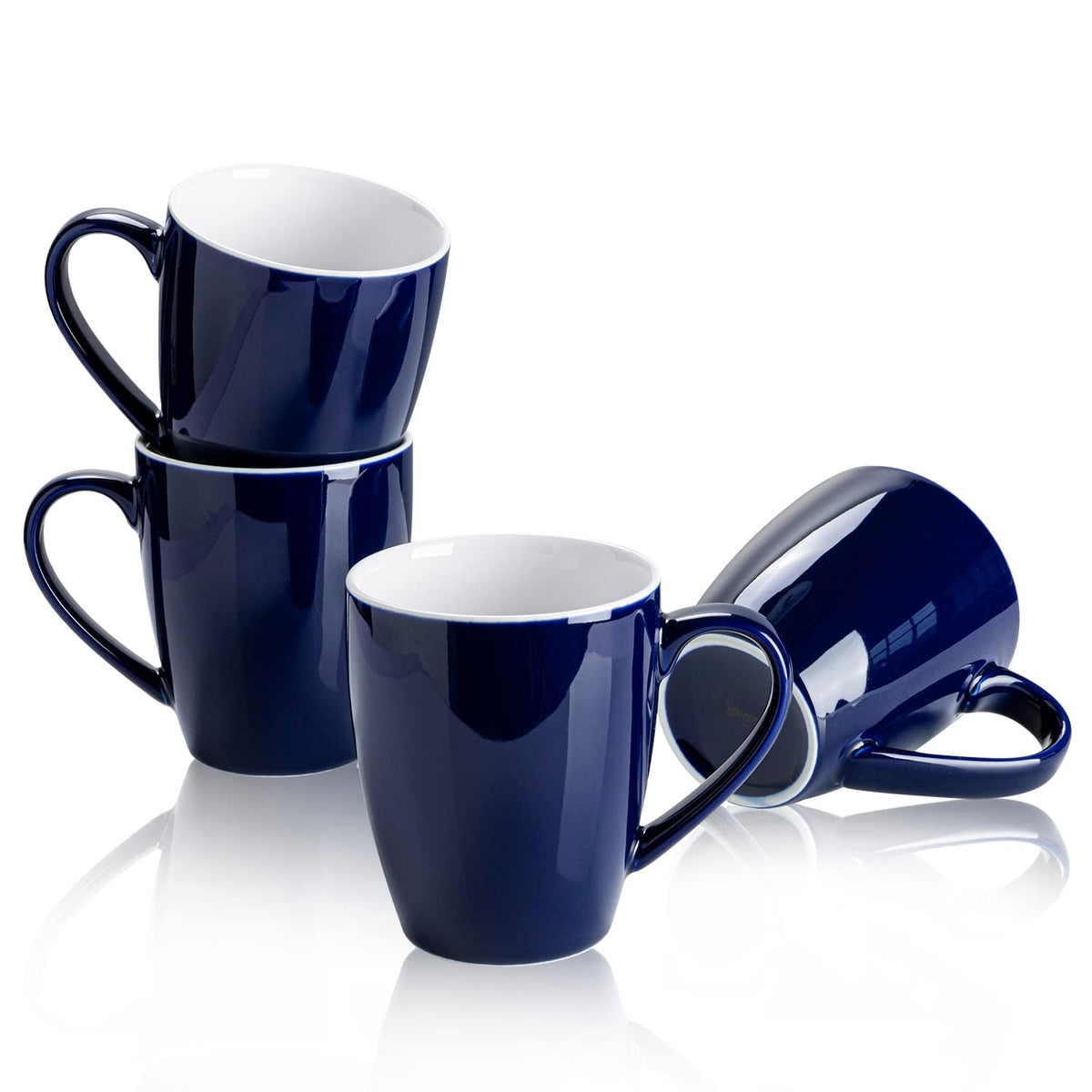 Sweese 16 oz Porcelain Coffee Mugs for Latte & Tea