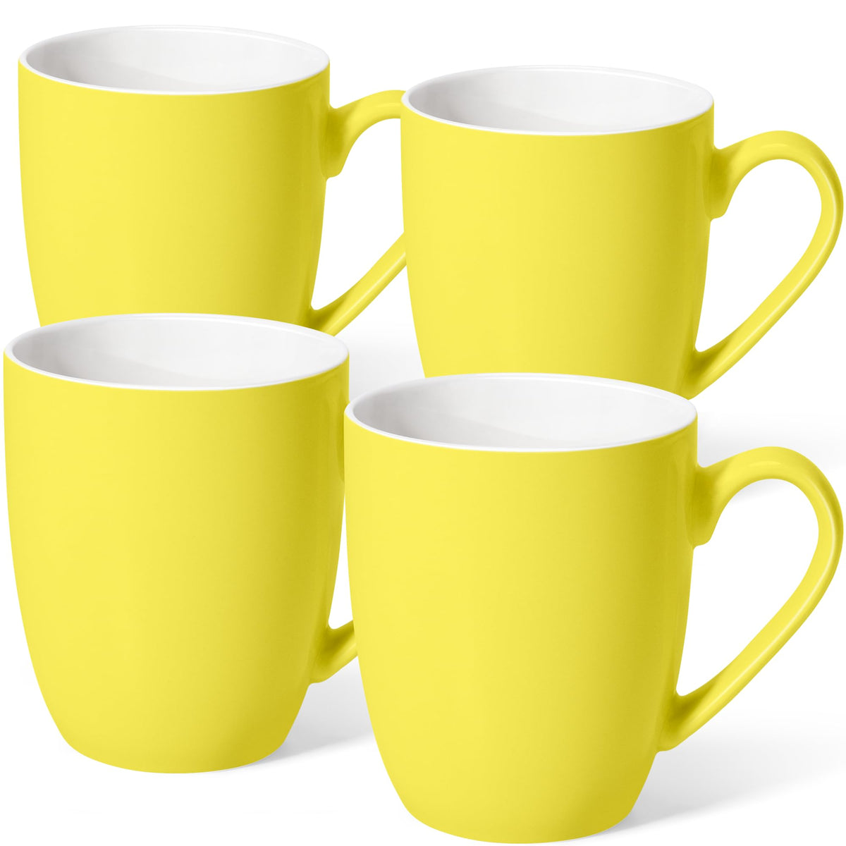 Urbanstrive 16 oz Large White Ceramic Coffee Mug