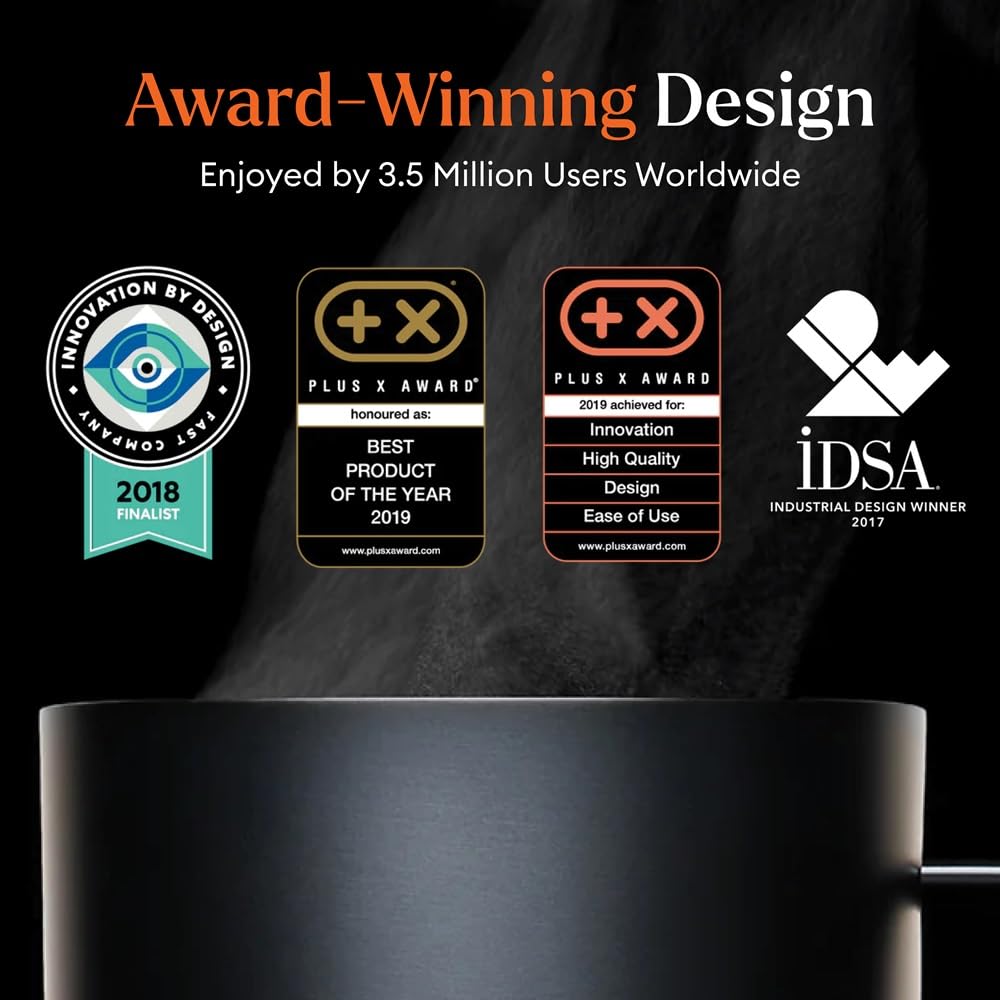 Ember Smart Mug 2 App-Controlled Heated Coffee Mug