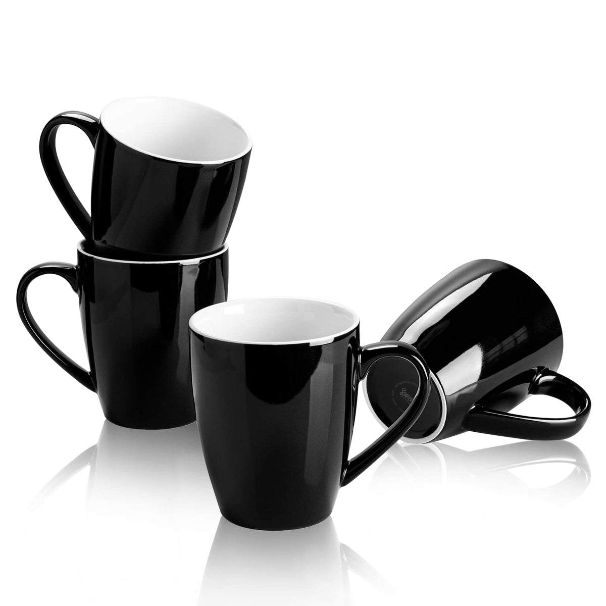 Sweese 16 oz Porcelain Coffee Mugs for Latte & Tea
