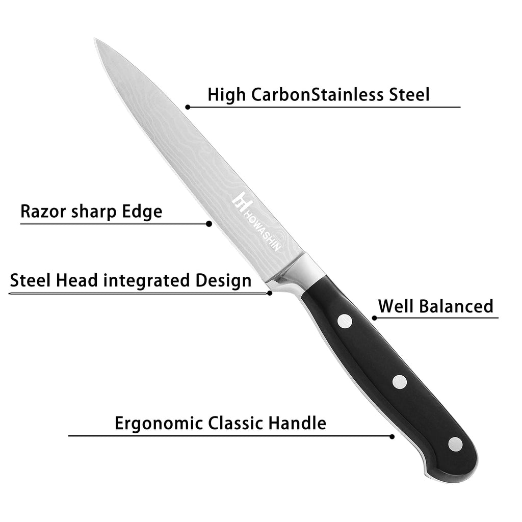 Howashin Professional Kitchen Knife Set for Everyday Prep