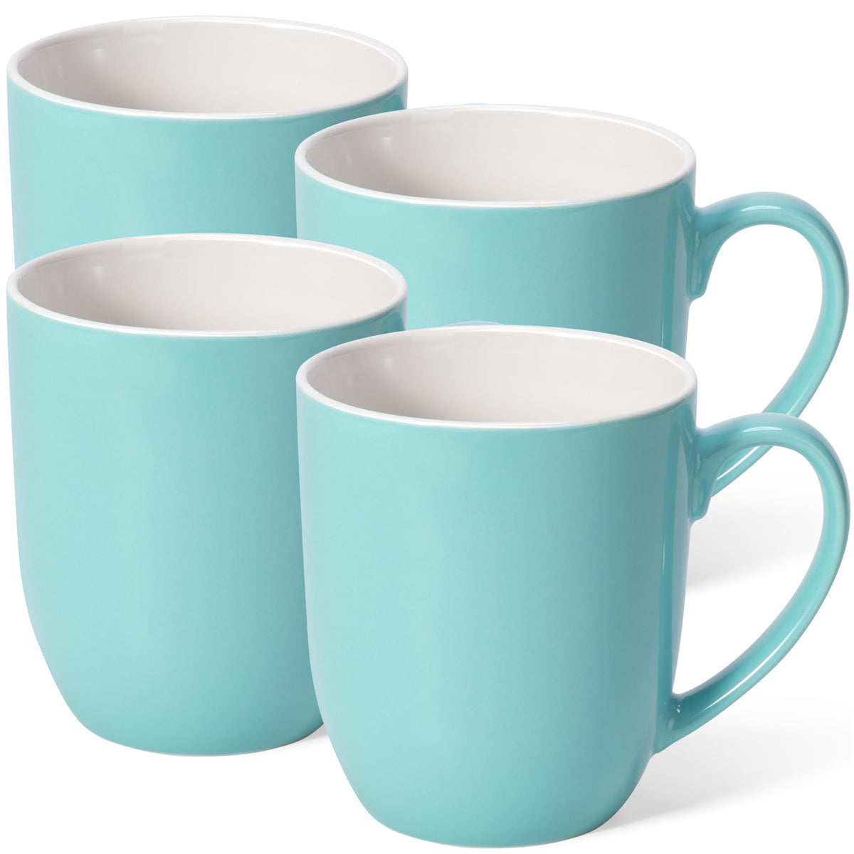 Urbanstrive 16 oz Large White Ceramic Coffee Mug
