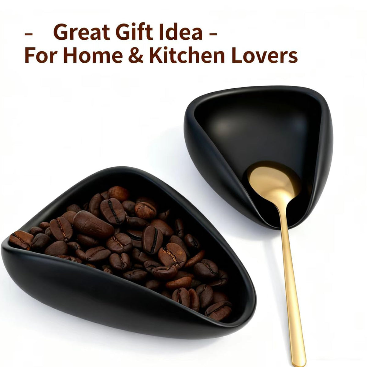 Ceramic Coffee Dosing Cup, Sprayer & Mini Spoon Rest Set