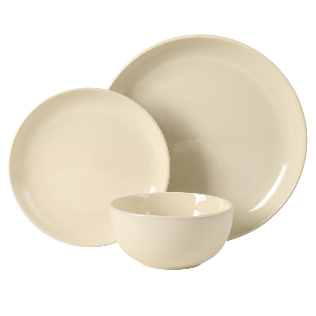 Gibson Home 12-Piece Plates & Bowls Dinnerware Set for 4