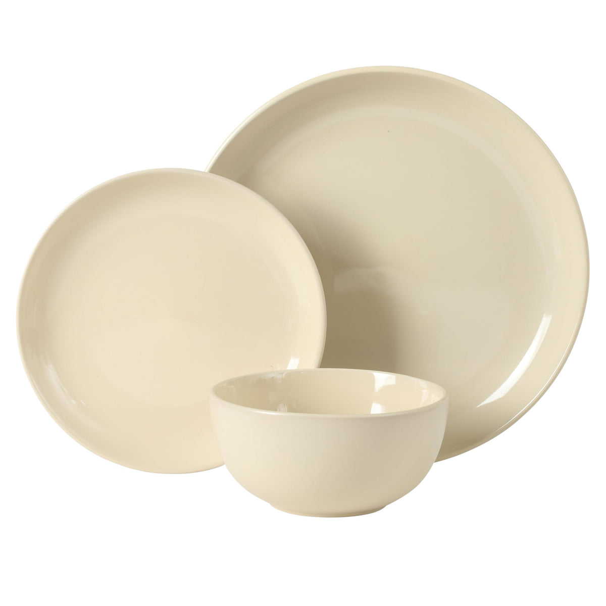 Gibson Home 12-Piece Plates & Bowls Dinnerware Set for 4