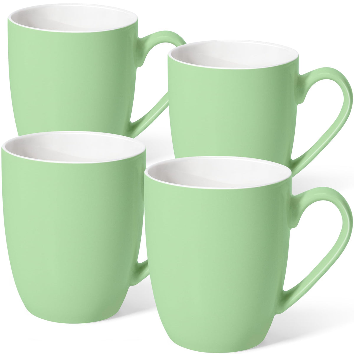 Urbanstrive 16 oz Large White Ceramic Coffee Mug