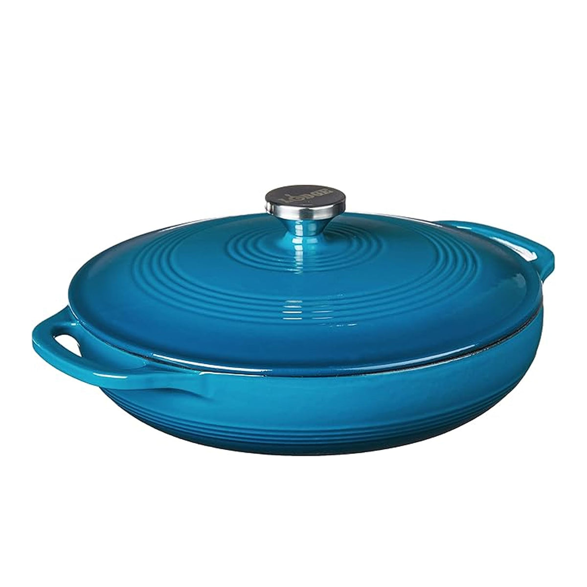 Lodge Oval Cast Iron Casserole Dish for Oven Cooking