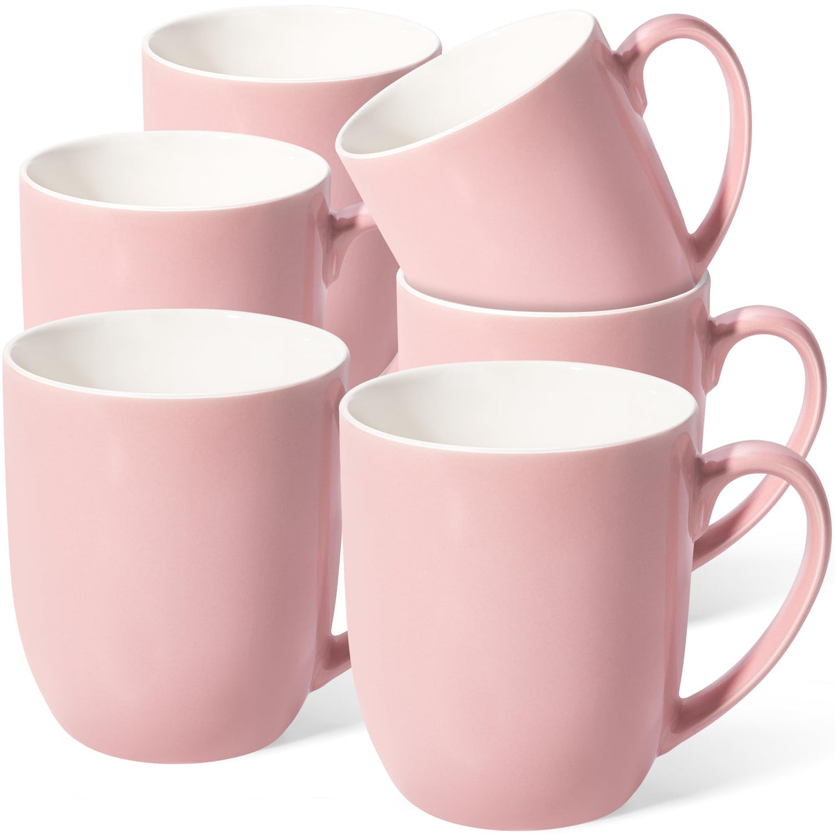 Urbanstrive 16 oz Large White Ceramic Coffee Mug