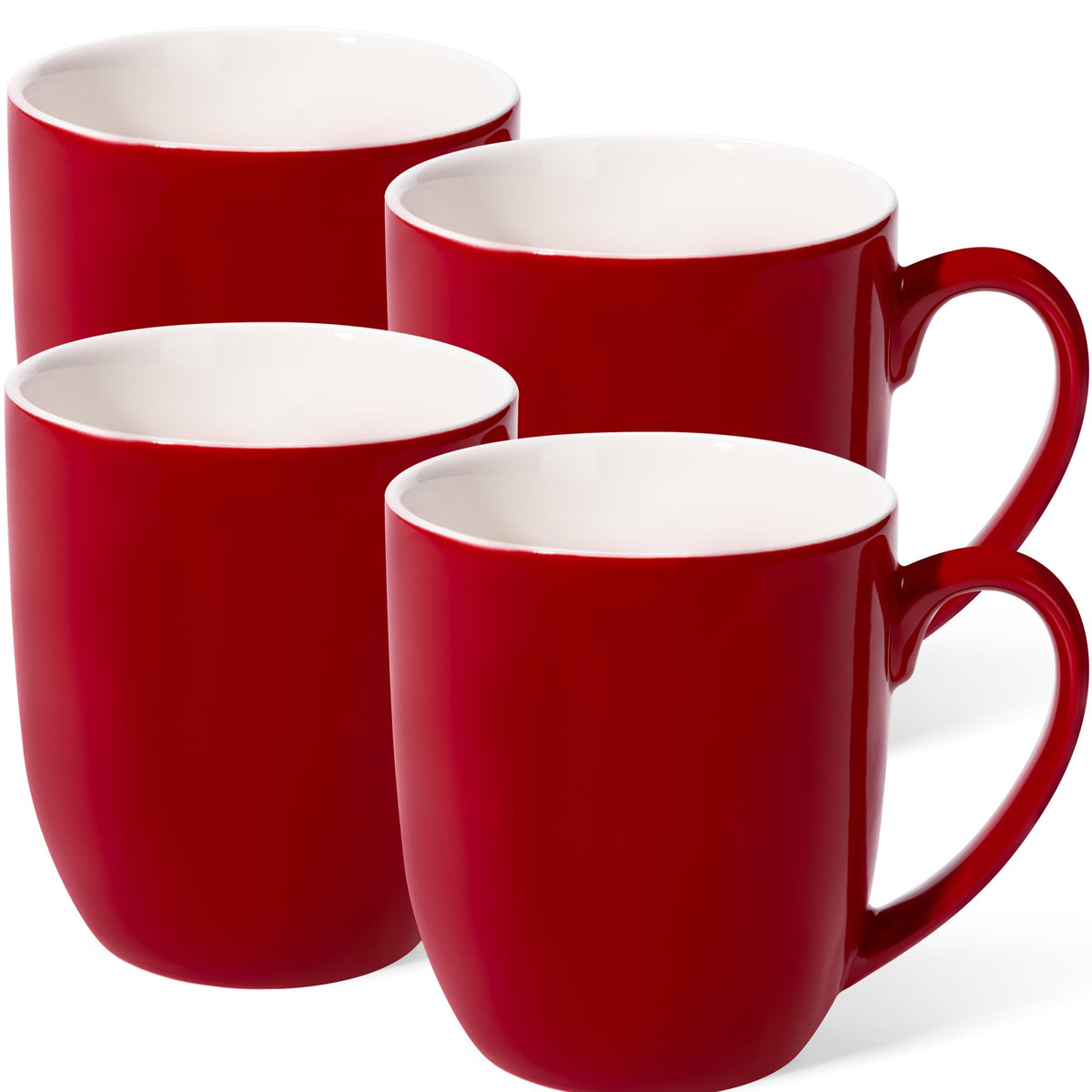 Urbanstrive 16 oz Large White Ceramic Coffee Mug