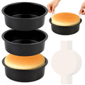 tutikuki Nonstick Round Cake Pan with 100 Parchment Liners