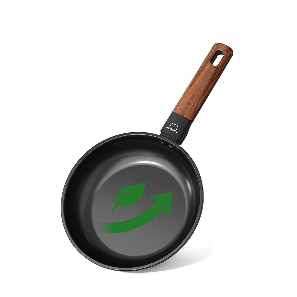 OzawaBear Titanium Nonstick Frying Pan for Induction Cooking