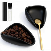 Ceramic Coffee Dosing Cup, Sprayer & Mini Spoon Rest Set