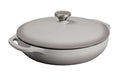 Lodge Oval Cast Iron Casserole Dish for Oven Cooking