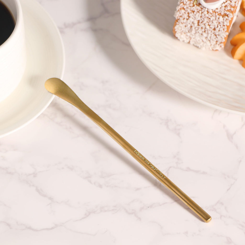 IMEEA Stainless Steel Espresso Stirring Spoons, Set of 4
