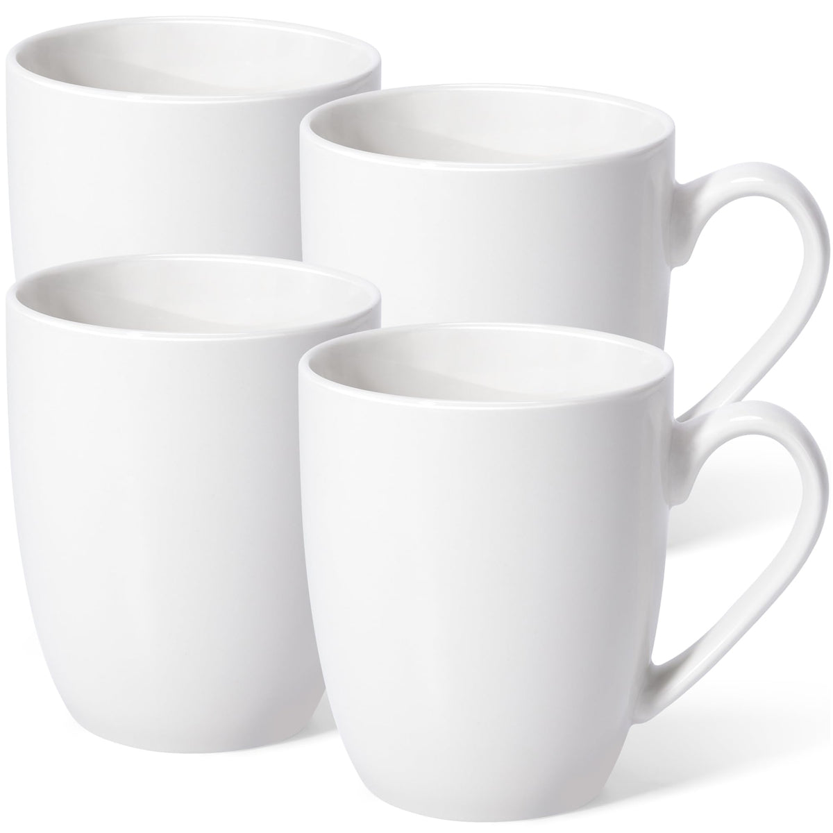 Urbanstrive 16 oz Large White Ceramic Coffee Mug