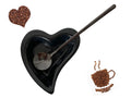 Coffee Spoon & Mini Spoon Rest Set for Coffee Bar