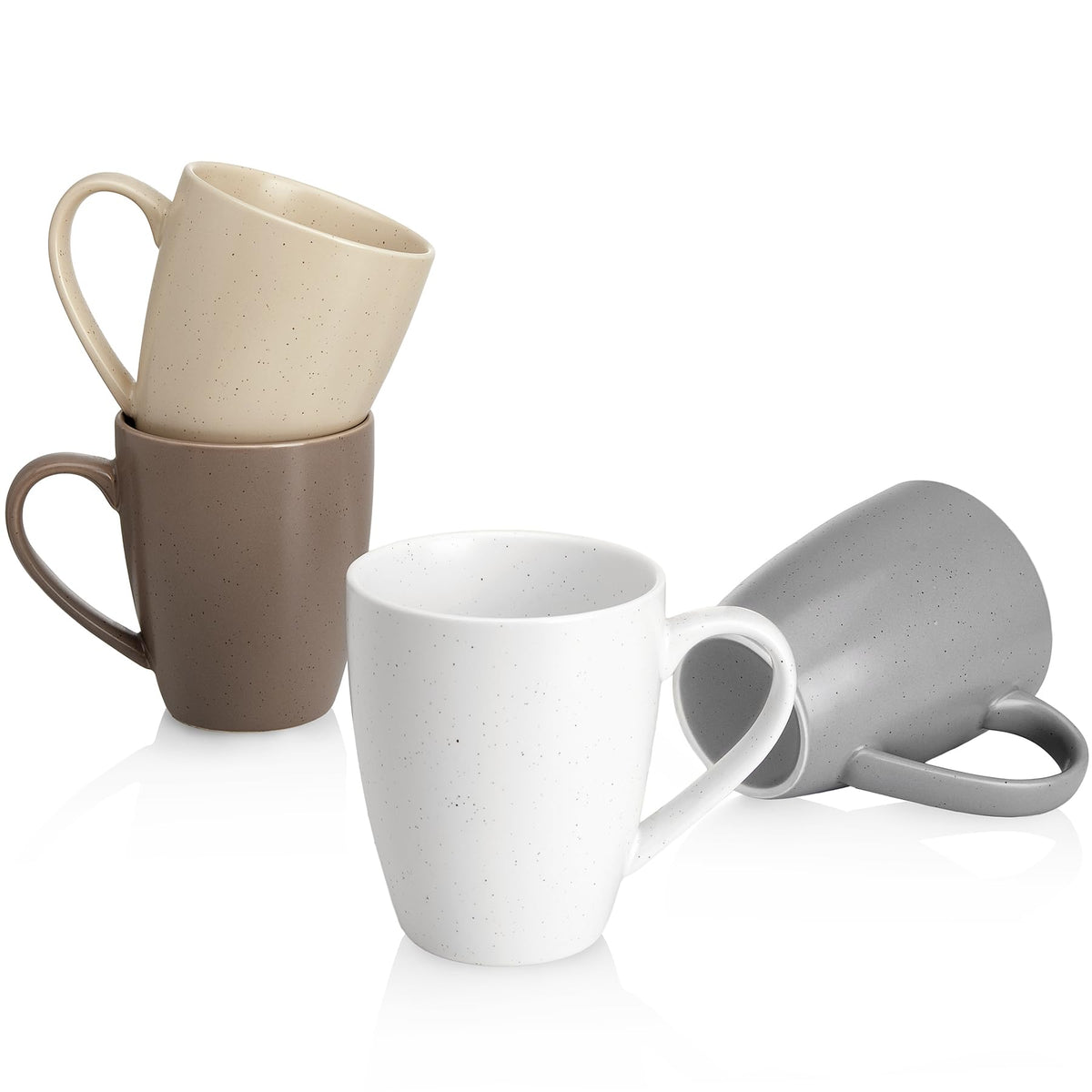 Sweese 16 oz Porcelain Coffee Mugs for Latte & Tea