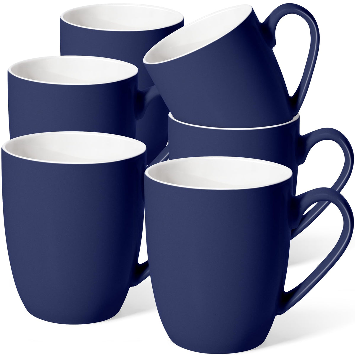 Urbanstrive 16 oz Large White Ceramic Coffee Mug