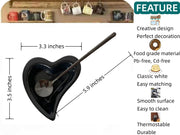 Coffee Spoon & Mini Spoon Rest Set for Coffee Bar