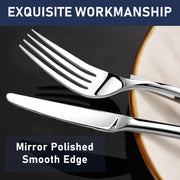 Stainless Steel Silverware & Flatware Utensil Set