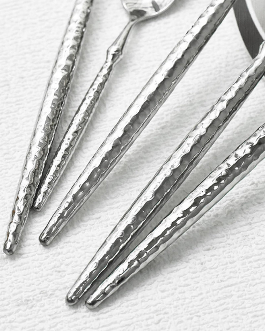 Ballet Hammered 304 Stainless Steel Flatware Set
