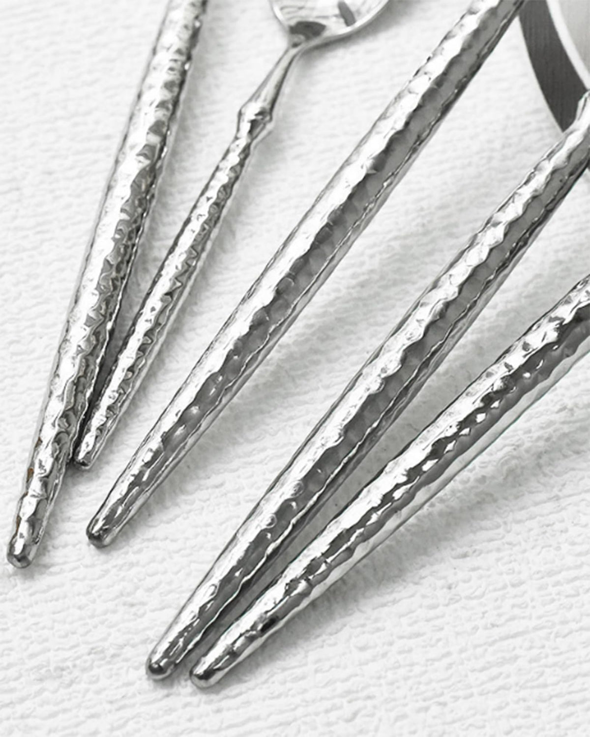 Ballet Hammered 304 Stainless Steel Flatware Set