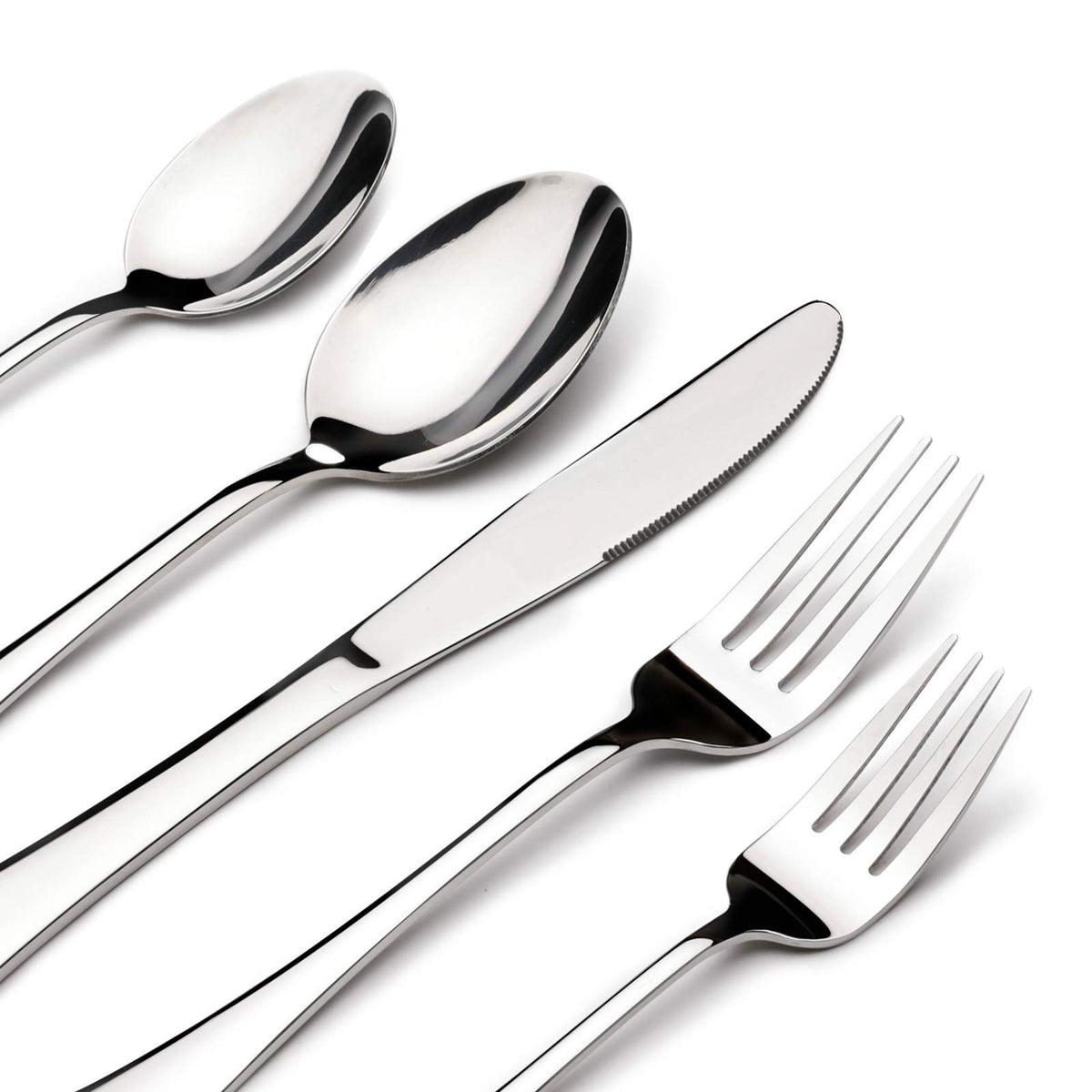 Stainless Steel Silverware & Flatware Utensil Set