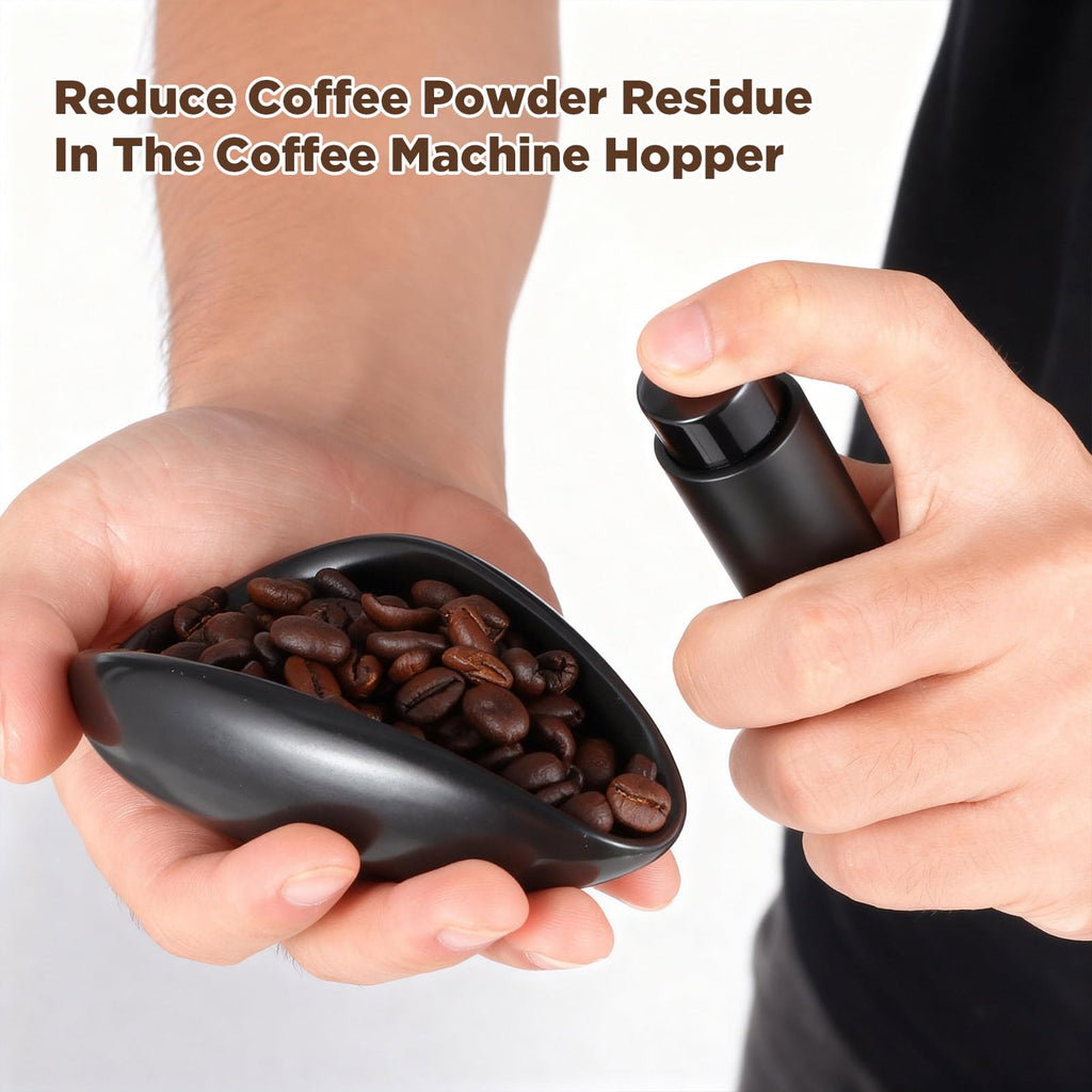 Ceramic Coffee Dosing Cup, Sprayer & Mini Spoon Rest Set