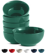 KooK Deep Porcelain Soup & Cereal Bowls for Everyday Dining