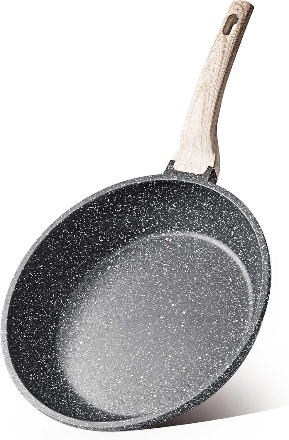 CAROTE Nonstick Granite Frying Pan for Induction Cooking
