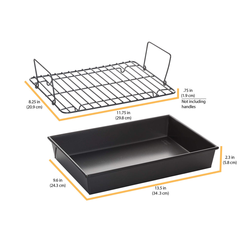 Chicago Metallic Professional Roasting Pan for Oven Cooking