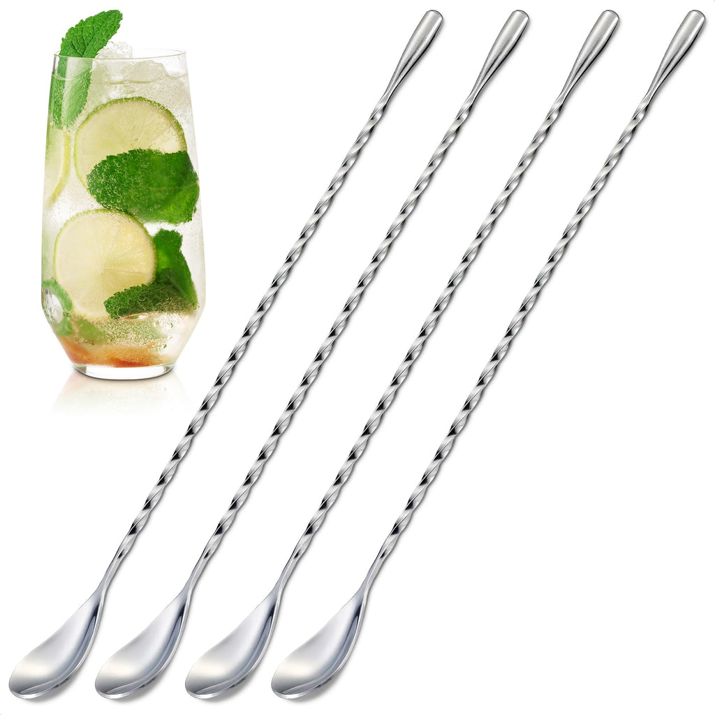 Stainless Steel Cocktail Bar Spoons for Mixing Drinks