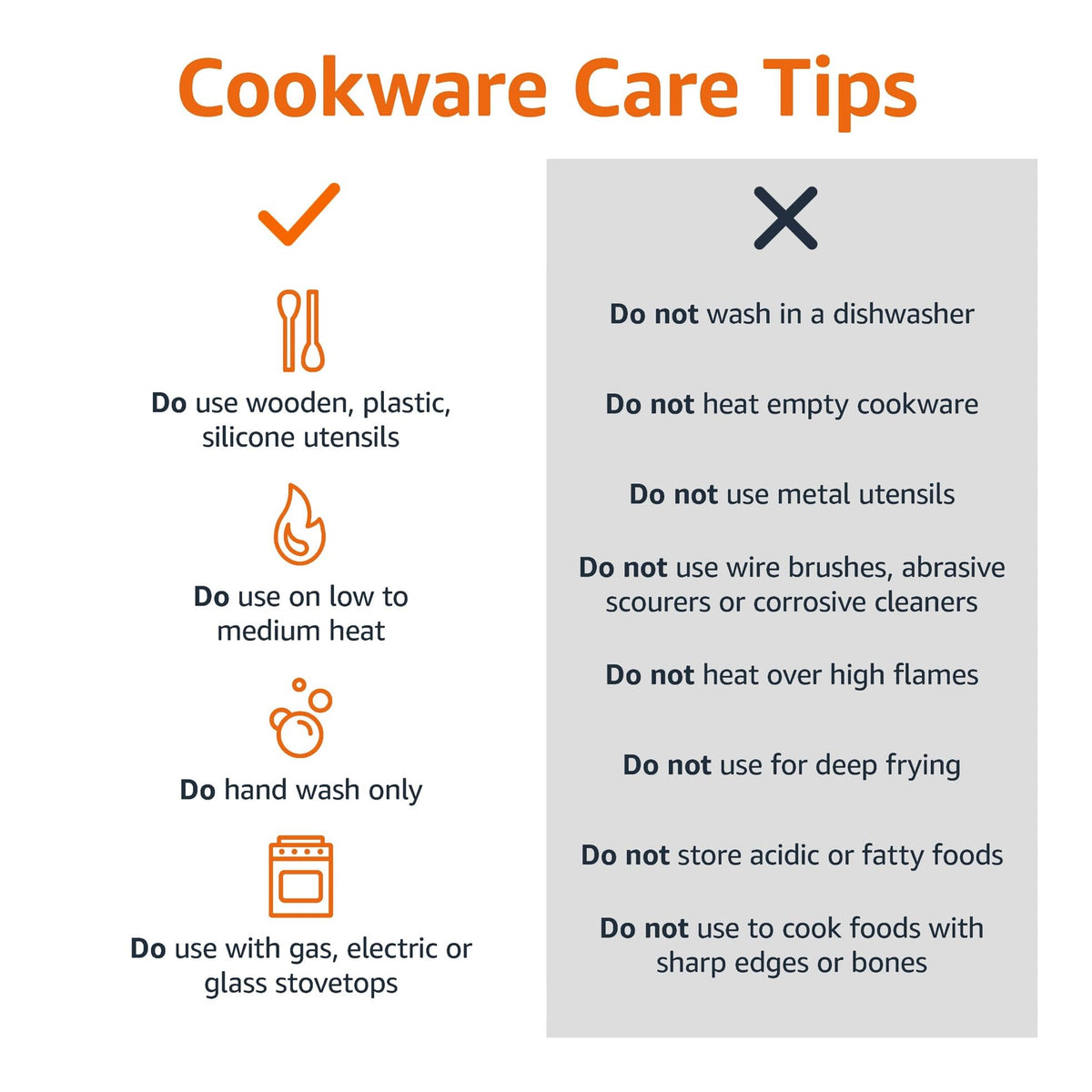 Nonstick Pots & Pans Cookware Set, Dishwasher & Oven Safe