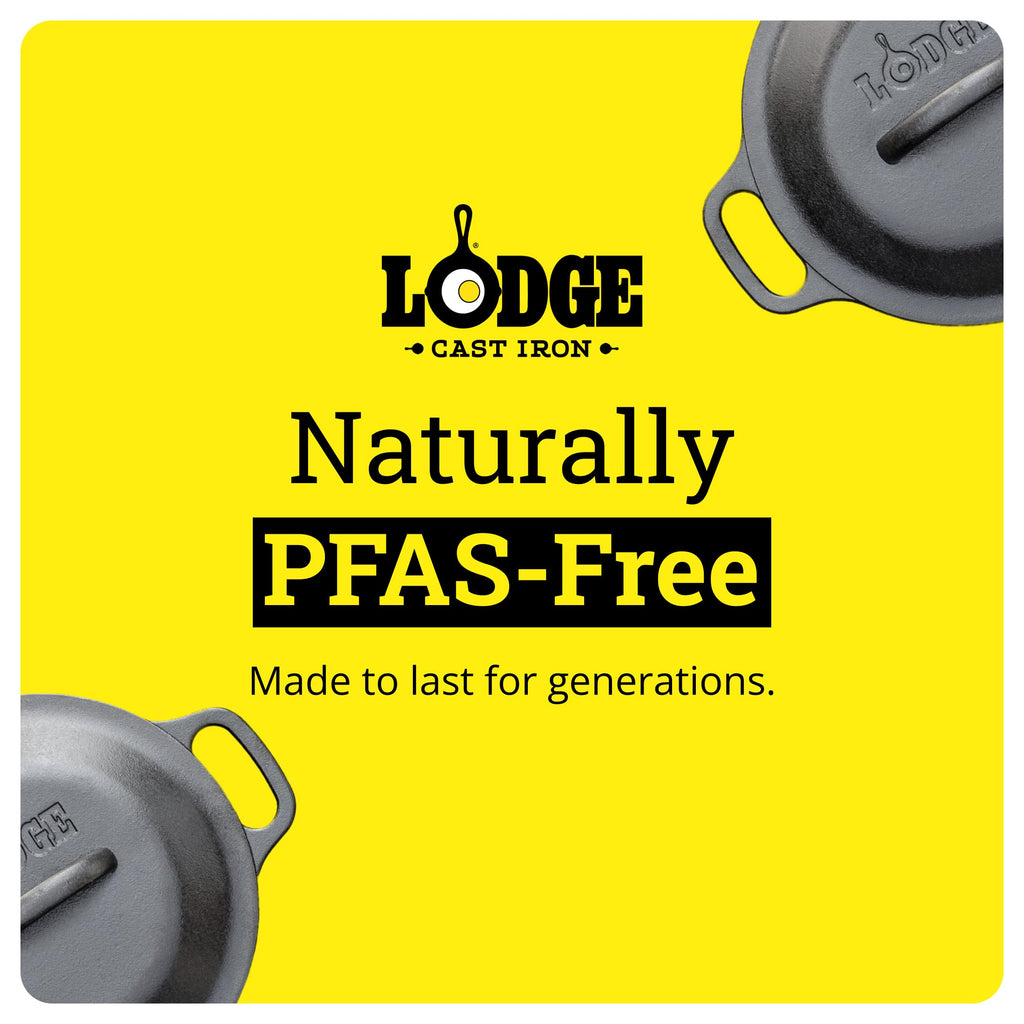 Lodge L1SP3 Cast Iron Serving Pot with Dual Handles