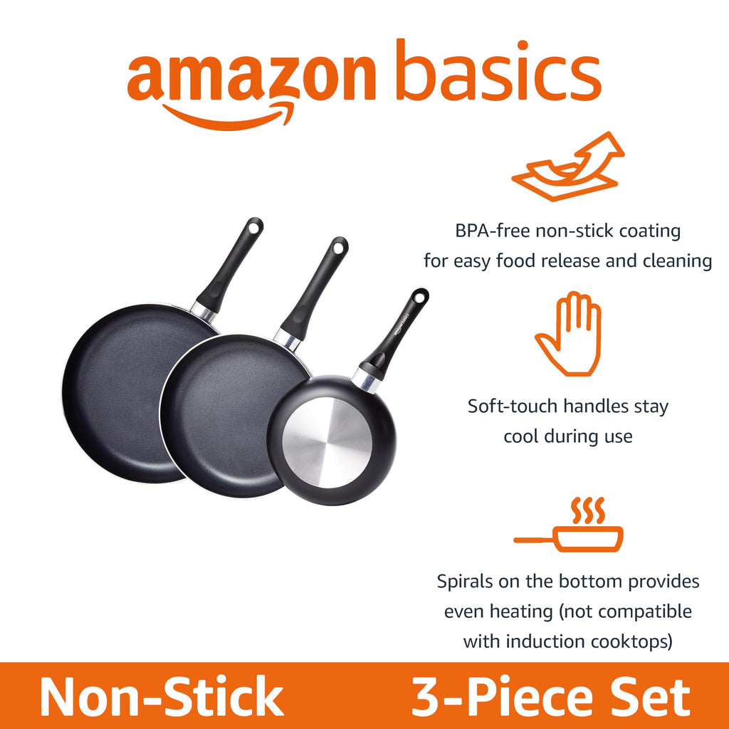 Nonstick Pots & Pans Cookware Set, Dishwasher & Oven Safe