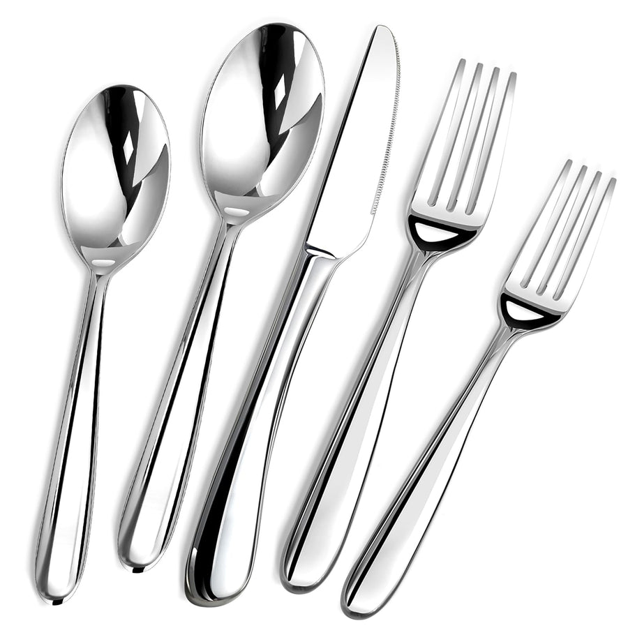 Stainless Steel Silverware & Flatware Utensil Set