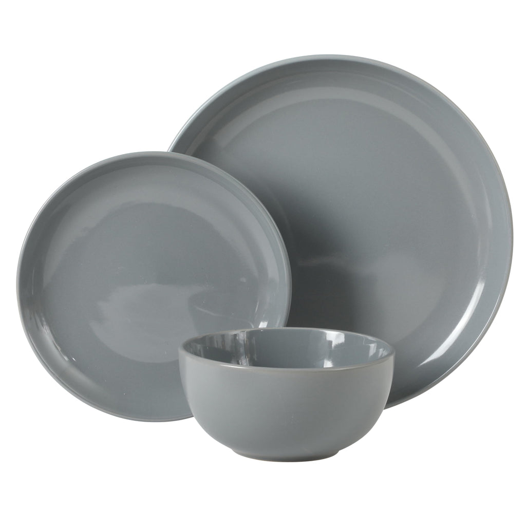 Gibson Home 12-Piece Plates & Bowls Dinnerware Set for 4