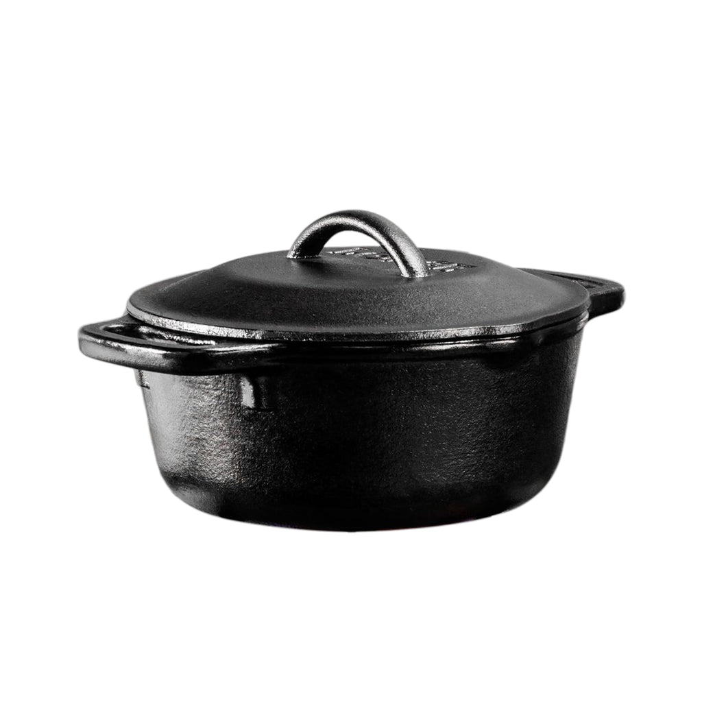 Lodge L1SP3 Cast Iron Serving Pot with Dual Handles