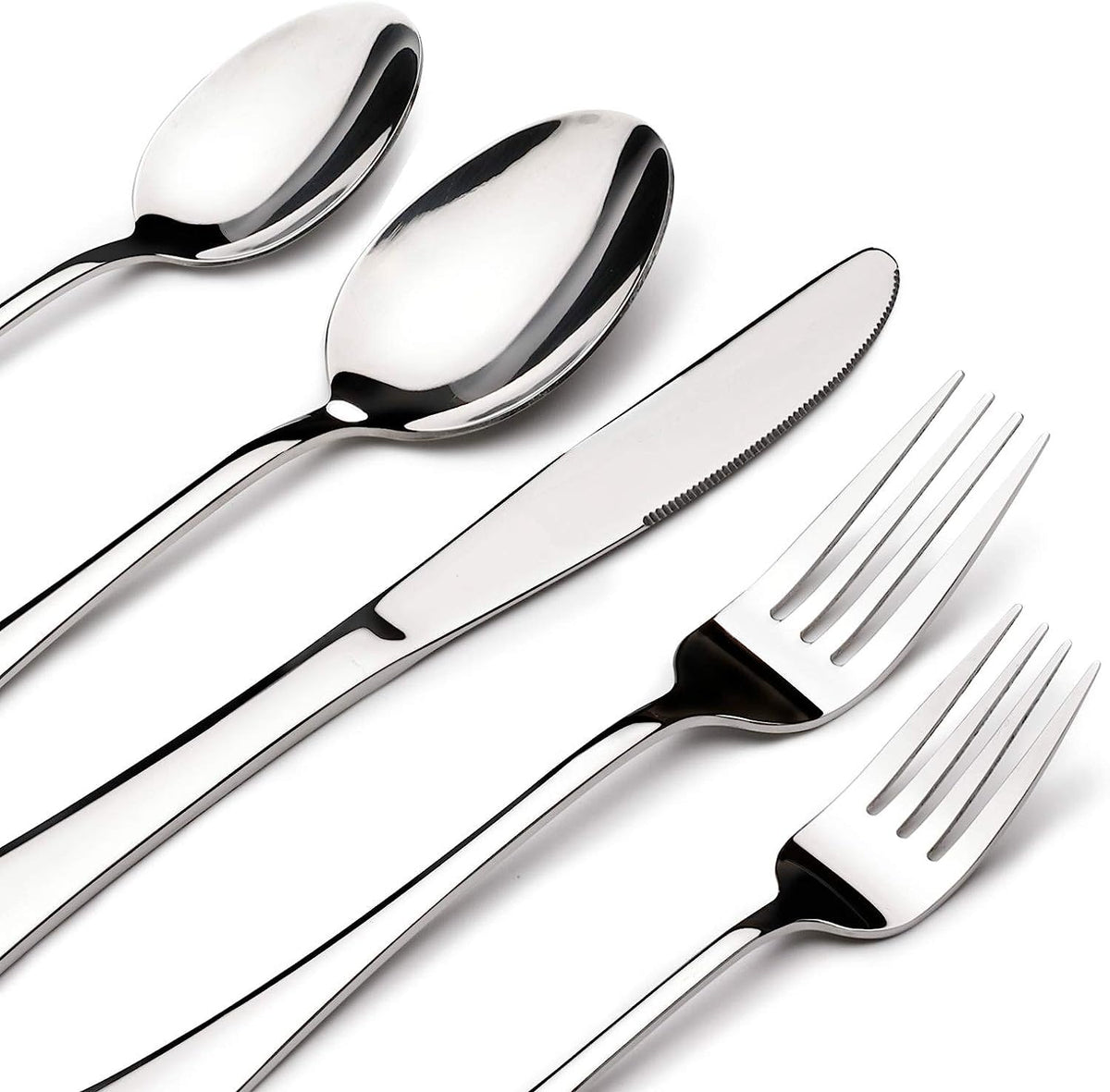 Stainless Steel Silverware & Flatware Utensil Set